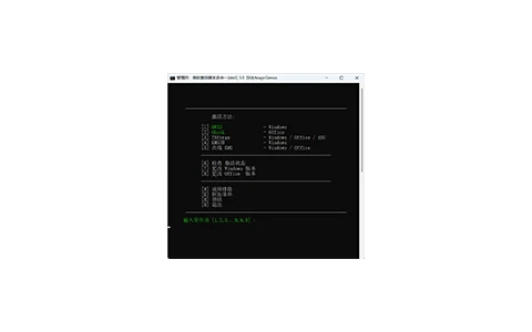 MAS v3.8 汉化版 实用的Windows/office激活脚本
